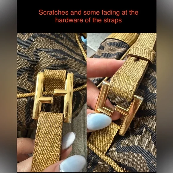 Fendi zebra print backpack - Picture 14 of 14